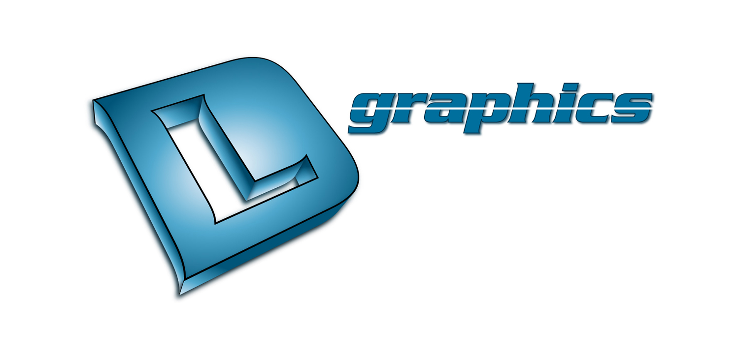 DL Graphics Graphic Design Artwork Print PDF Logo