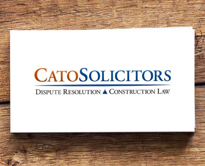 Cato Solicitors Graphic Design Artwork Print PDF Logo