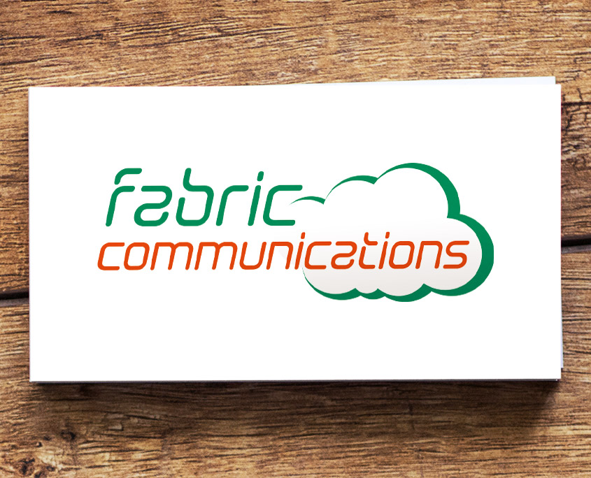 Fabric Communications Graphic Design Artwork Print PDF Logo
