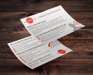 The Data Shop Graphic Design Artwork Print PDF Flyer