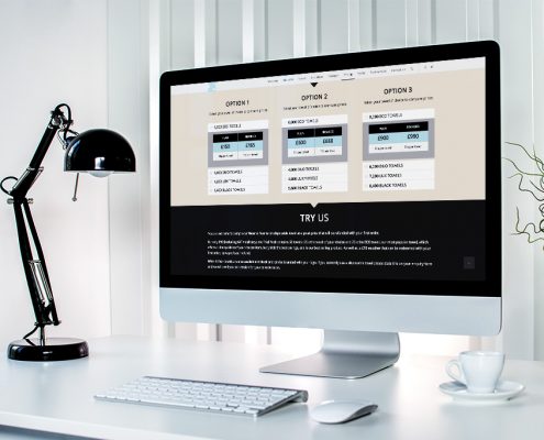 Wear & Tear Graphic Design Website
