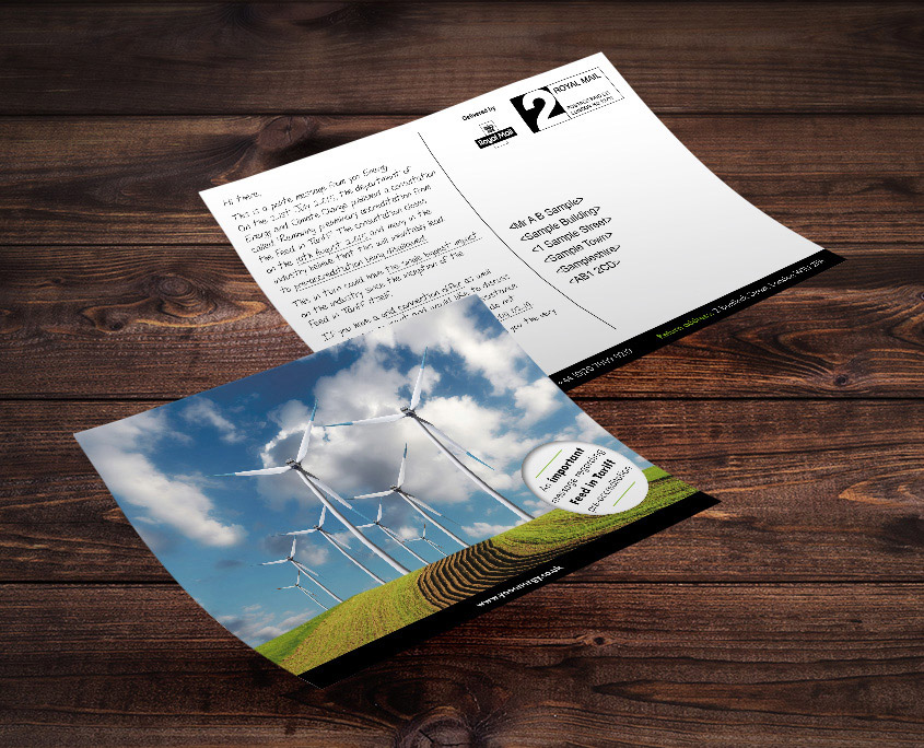 Yoo Energy Graphic Design Artwork Print PDF Postcard