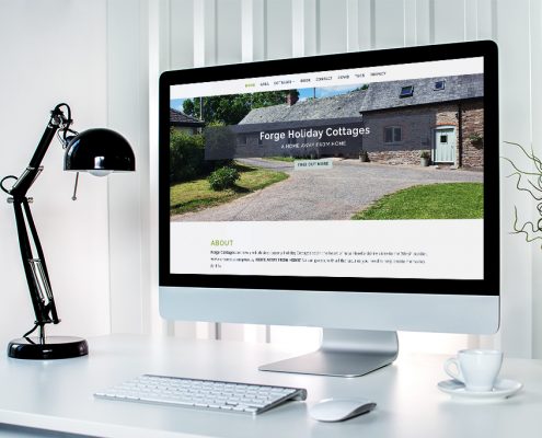 Forge Holiday Cottages Graphic Design Website