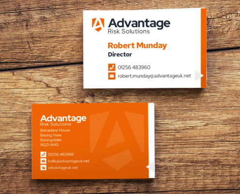 Advantage Risk Solutions Business Card Advantage Risk Solutions Business Card