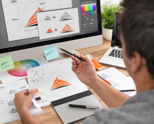 Graphic Designer Logo Illustration Design Graphic Designer Logo Illustration Design