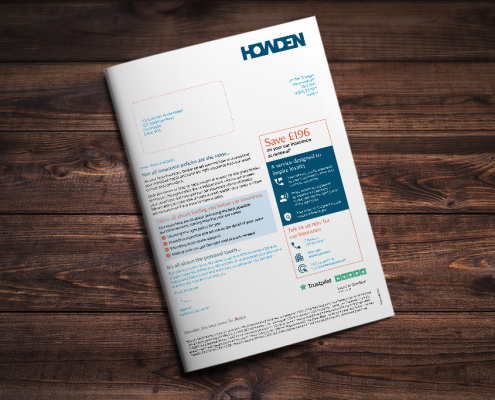 Howden Direct Mail Car Letter Howden Direct Mail Car Letter