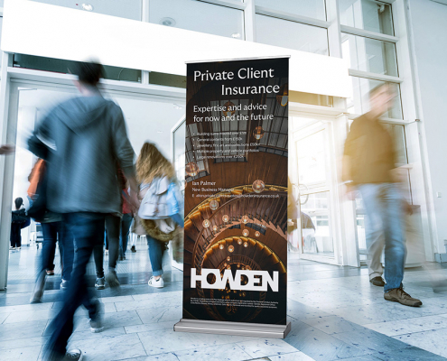 Howden Private Client Roller Banner Howden Private Client Roller Banner