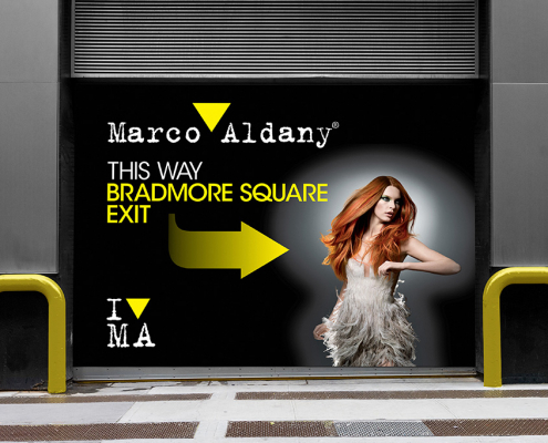Marco Aldany Hammersmith Signage Marco Aldany Hammersmith Signage